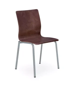 Dama – Silla 4 patas en madera sin brazos