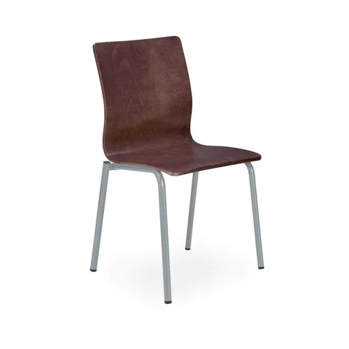 Dama - Silla 4 patas en madera sin brazos