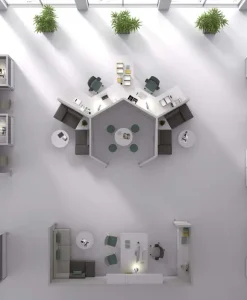 Biombo Panel System 08