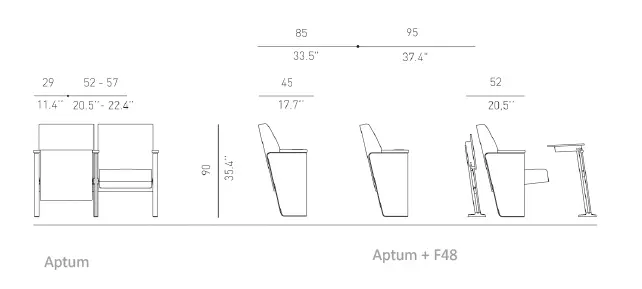 Butaca Aptum - Características 02