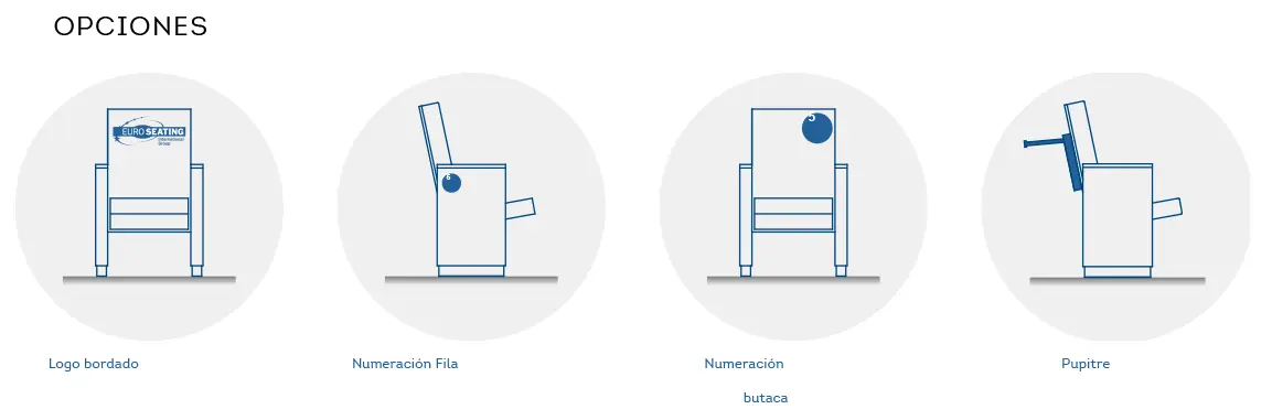 Butaca Birstol Plus - Accesorios 01