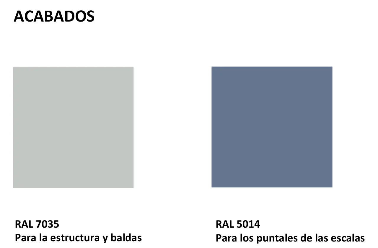 Estanterías M3 - Acabados 01