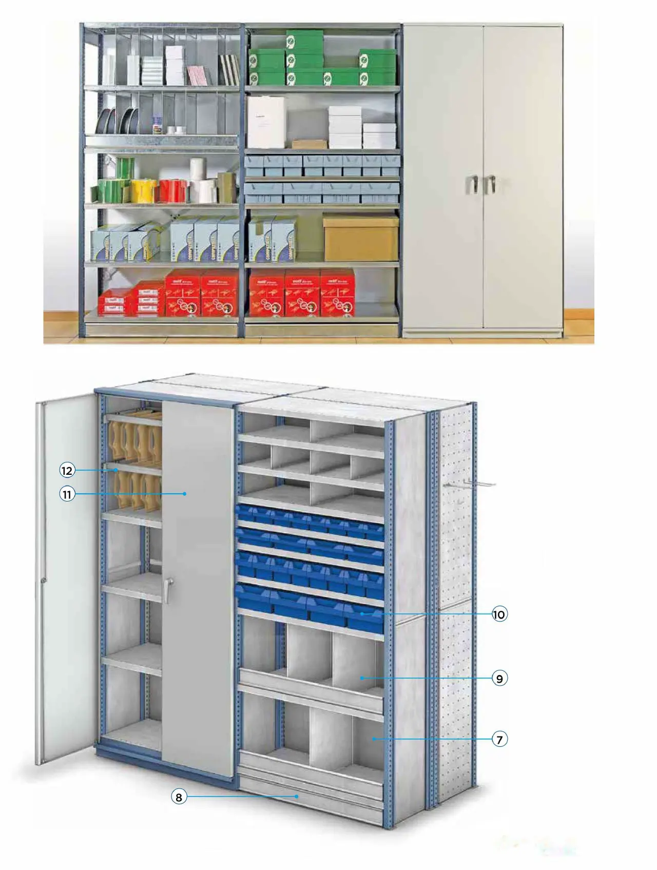 Estanterías M3 - Modelos 02