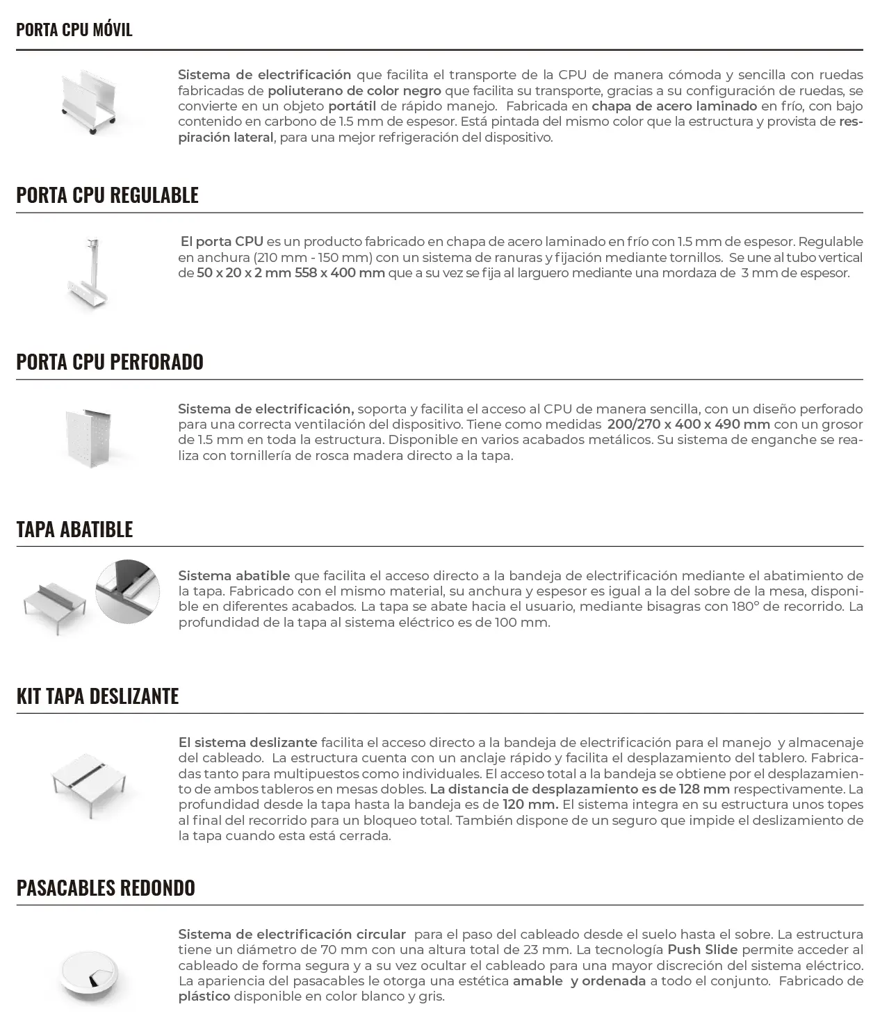 Mesa Force - Accesorios 02