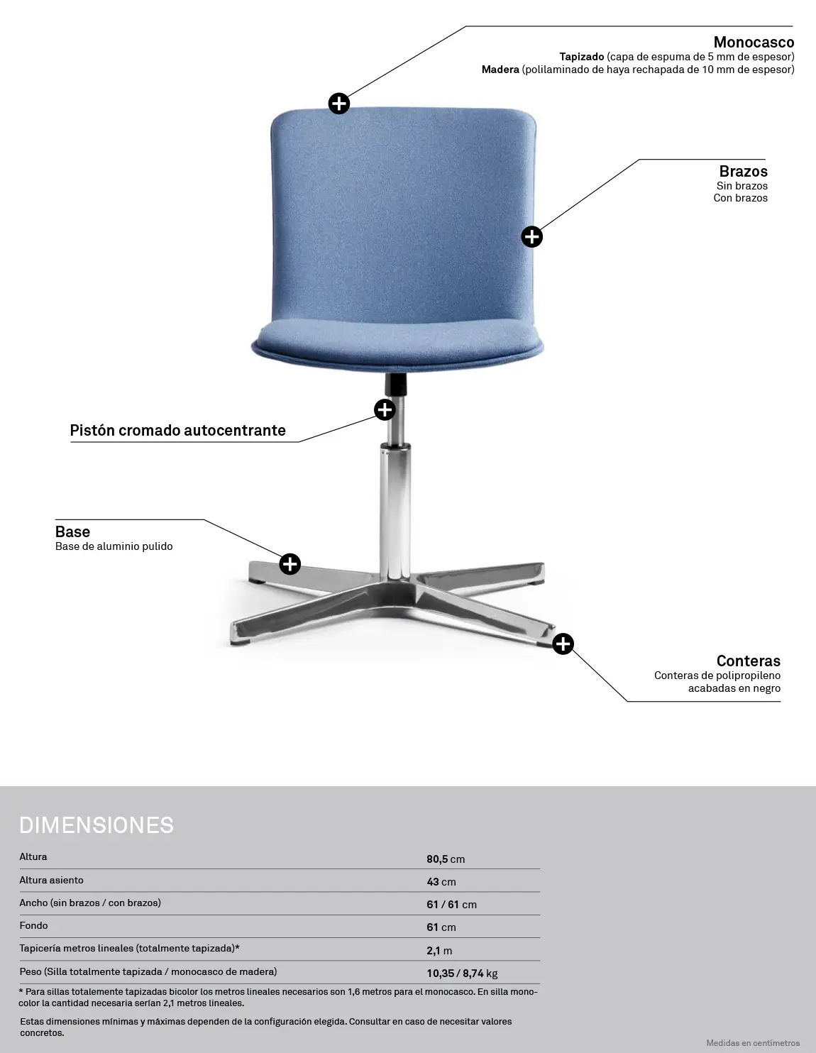 Silla GLOVE - Características 06