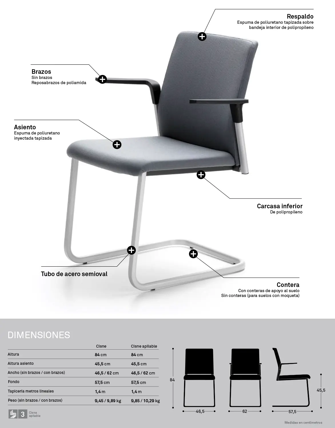 Silla Plural - Características 06